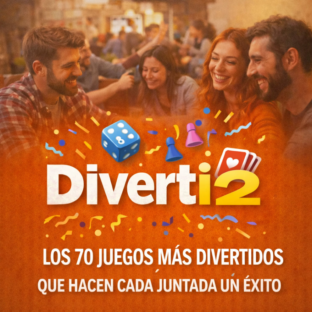 Asegura el exito de tus Juntadas con los 70 Juegos mas Virales y Diverti2